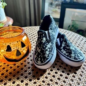 Tommy Bahama Unisex Glow In The Dark Skeleton Slip On Children’s Loafers Size 6